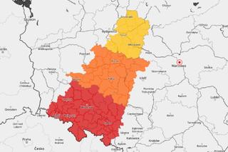 Pogoda w najbliższy weekend nie będzie łaskawa dla województwa śląskiego. Ogromne opady nad regionem