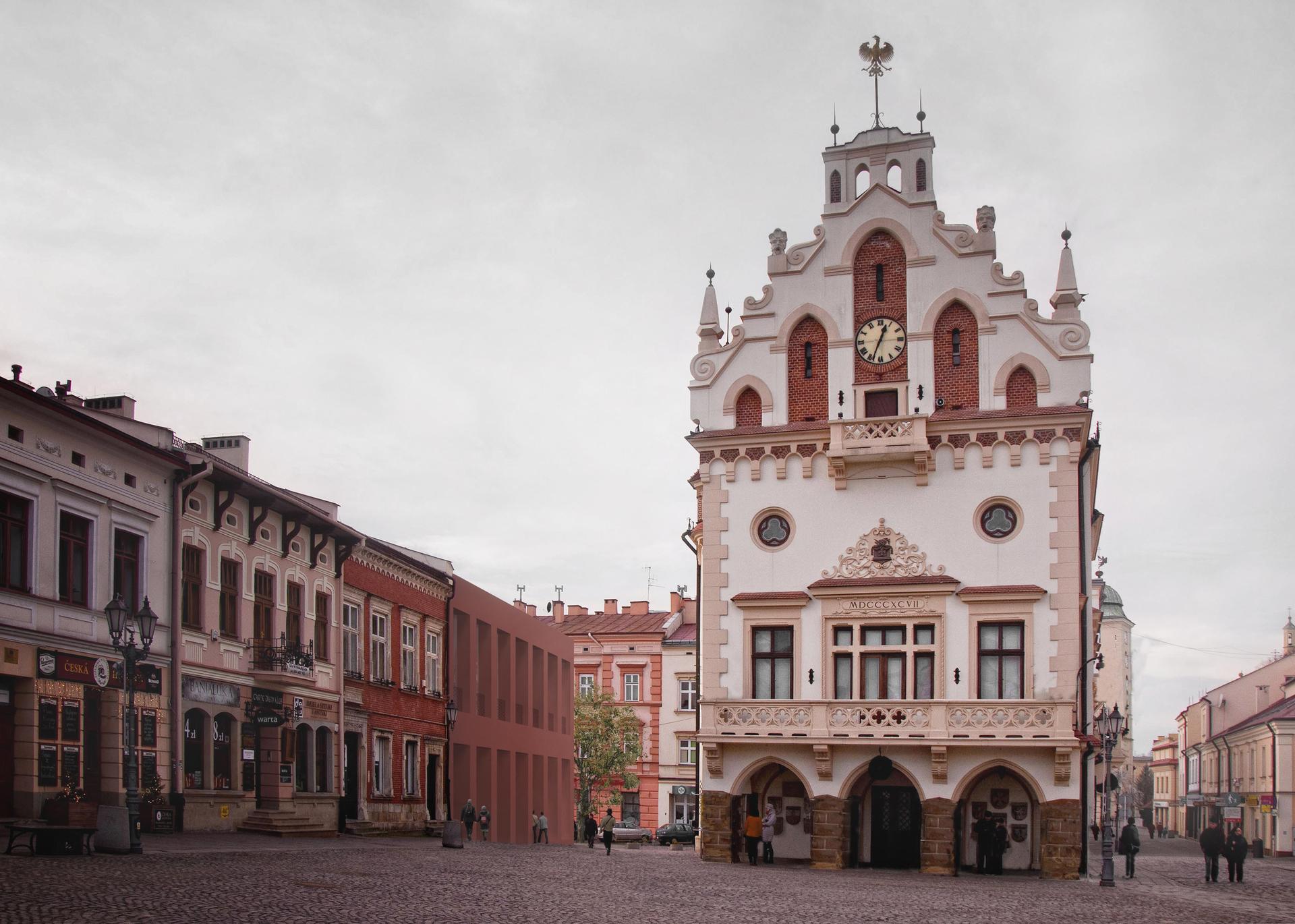 Aula miejska w Rzeszowie według pracowni Karola Żurawskiego
