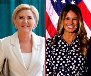 Agata Duda, Melania Trump