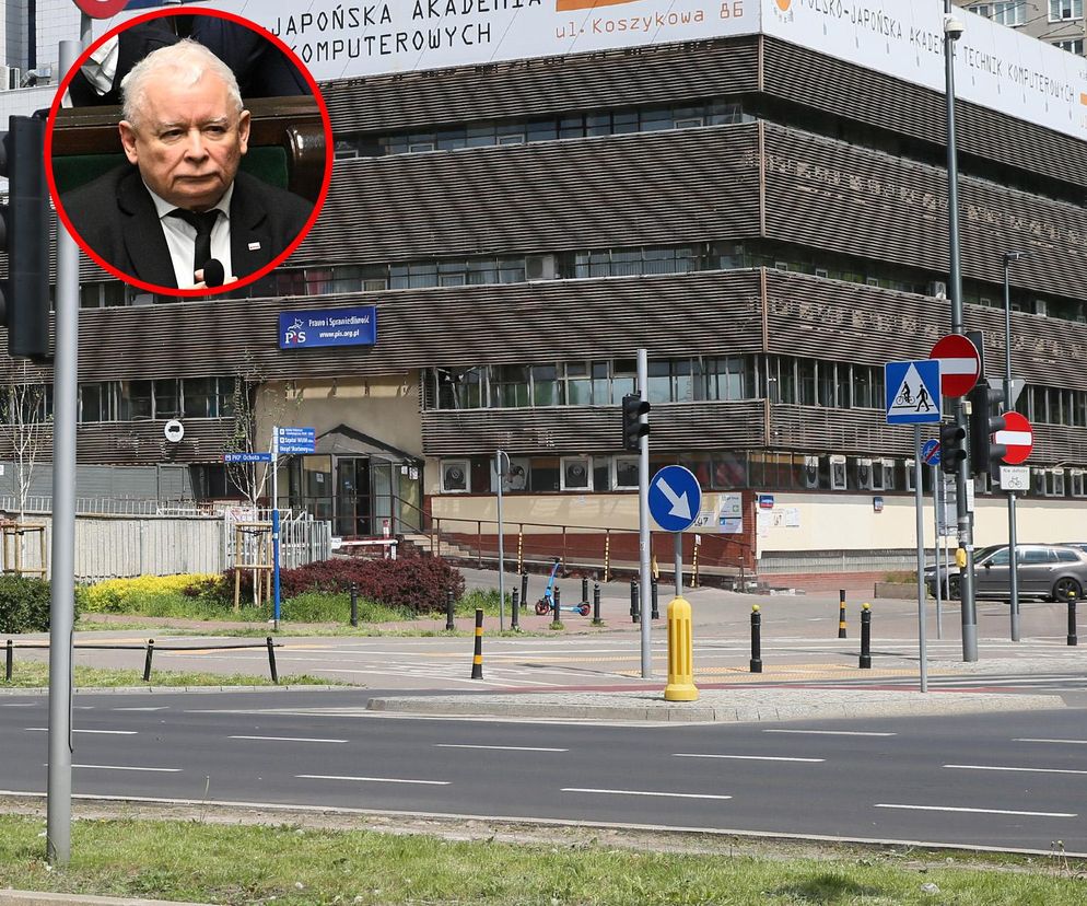  siedziba PiS przy Nowogrodzkiej, Jarosław Kaczyński