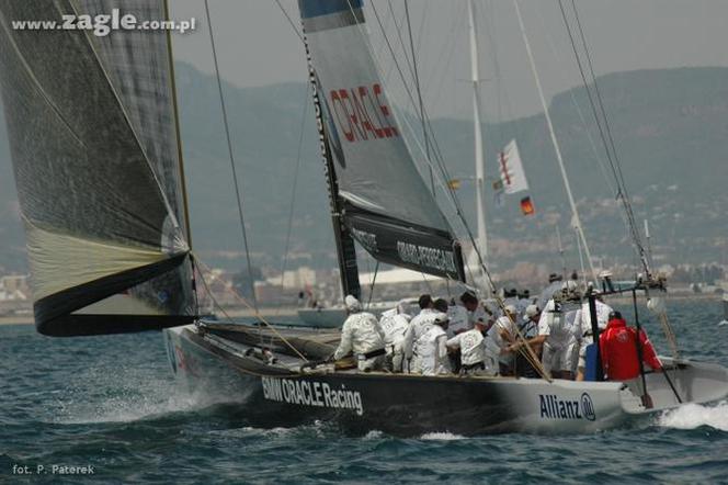 BMW Oracle Racing podczas ostatniego Pucharu Ameryki