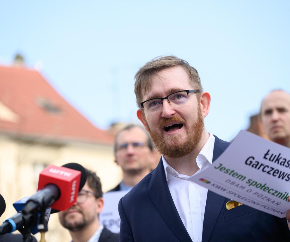 Łukasz Garczewski kandydatem na prezydenta Poznania. Startuje z KWW Społeczny Poznań