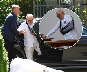 Nowy wizerunek Lecha Wałęsy. Były prezydent wraca do zdrowia i leci do USA