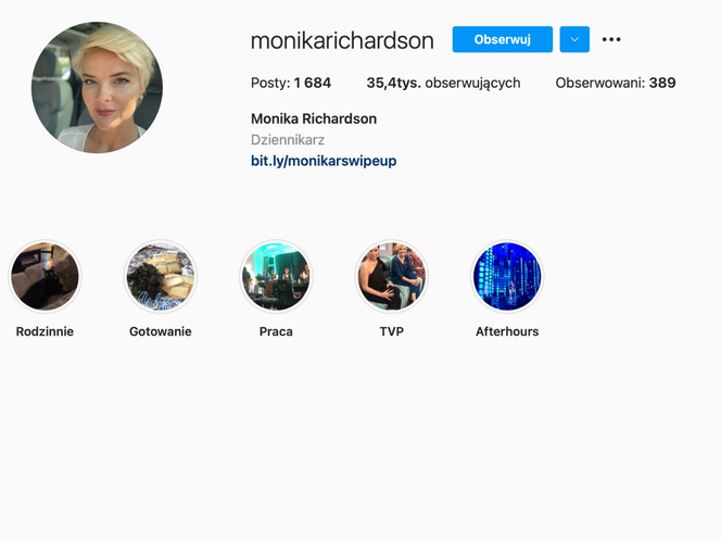 Monika usunęła Zbyszka z Instagrama