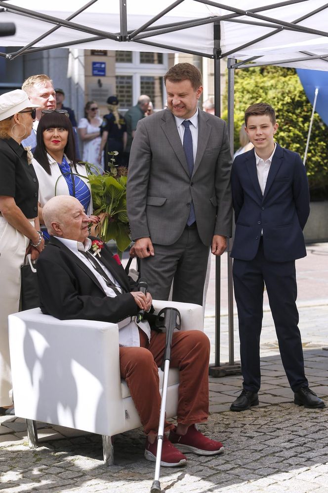 W opolskiej Alei Gwiazd odsłonięto kolejne tablice.