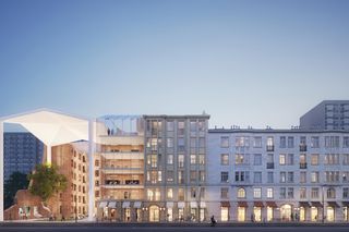 Odbudowa kamienic przy ul. Waliców, Warszawa. Grupa 5 Architekci