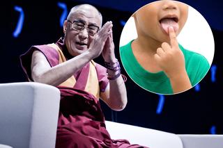 Dalajlama kazał to zrobić małemu chłopcu! Teraz przeprasza za wielki skandal [WIDEO]