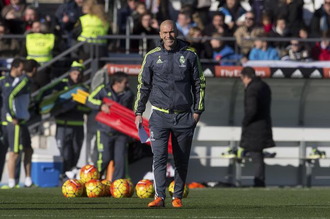 Zinedine Zidane - pierwszy trening w roli trenera Realu Madryt