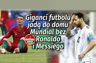 Mundial 2018: Ronaldo i Messi za burtą! Cavani dał triumf Urugwajowi [WIDEO]