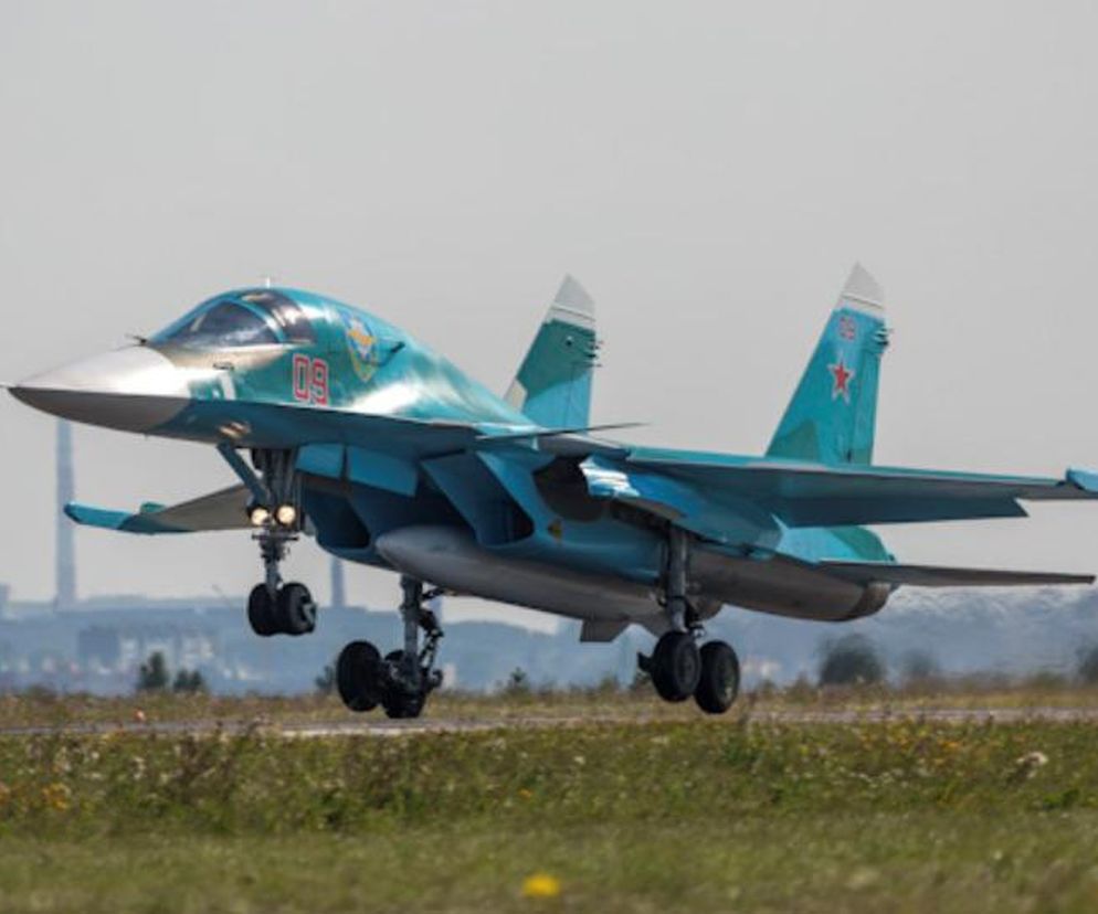 Rosyjski samolot Su-34
