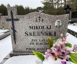 Dzikie zwierzęta wygrzebały zwłoki zamordowanego Mikołaja. Został pochowany na cmentarzu w Czeremsze