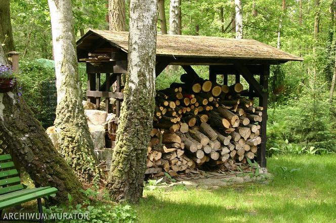 Drewutnia: przechowywanie drewna do kominka