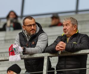 Kibice na meczu GKS Tychy - Lechia Gdańsk