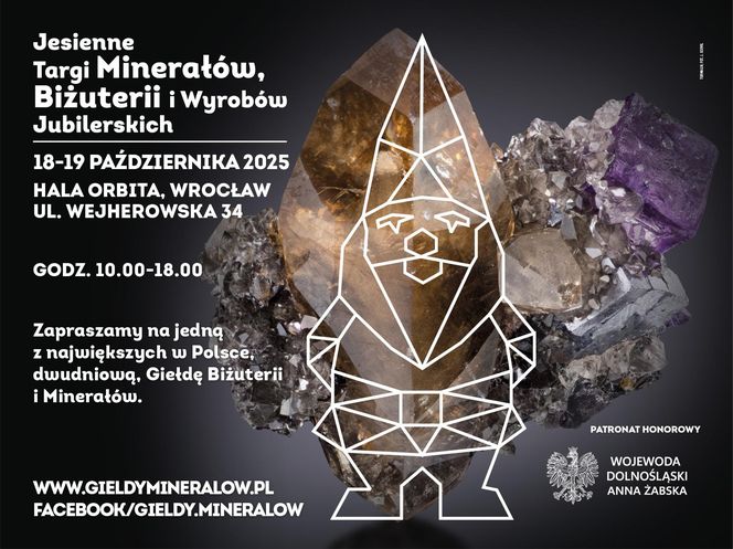 Biżuteria, kamienie i błysk we Wrocławiu! Ruszają Jesienne Targi Minerałów i Jubilerów
