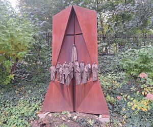 Ogród za kościołem św. Józefa w Krakowie