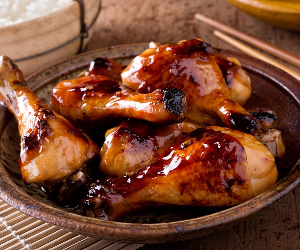Kurczak miodowo-czosnkowy