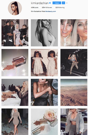 Instagram Kim Kardashian