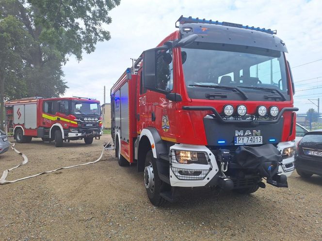 Rawicz. Pożar pociągu Intercity. Ewakuacja 60 pasażerów