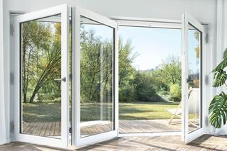 tarasowe drzwi harmonijkowe