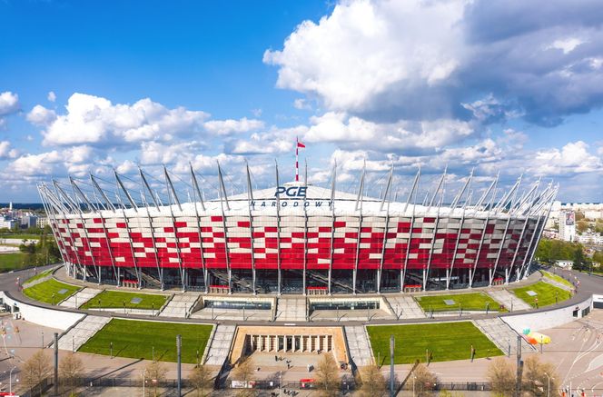 Największy stadion w Polsce: PGE Narodowy w Warszawie