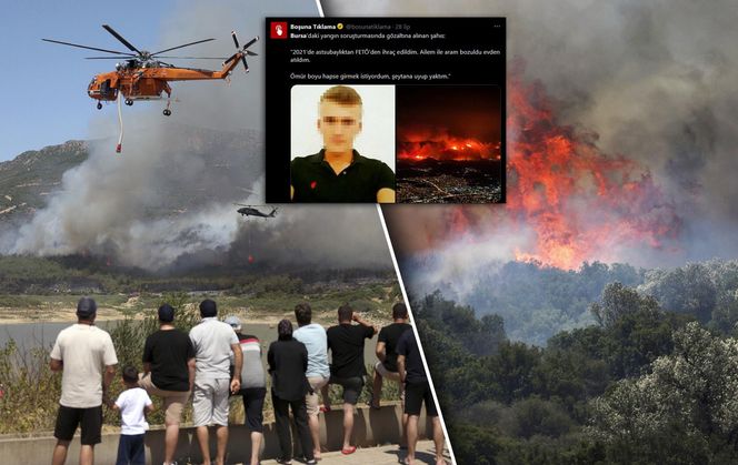 Podpalił Turcję, bo chciał iść do więzienia! Podpalacz kurortów złapany