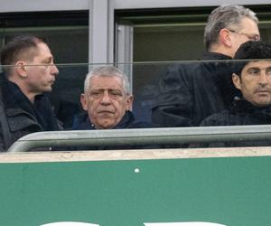 Fernando Santos pierwszy raz na meczu Ekstraklasy