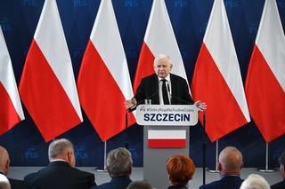 Jarosław Kaczyński w Stargardzie Szczecińskim: Niemcy są nam winni pieniądze z UE i za II wojnę światową