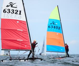 Szczecineccy żeglarze w czołówce Hobie Cat 14