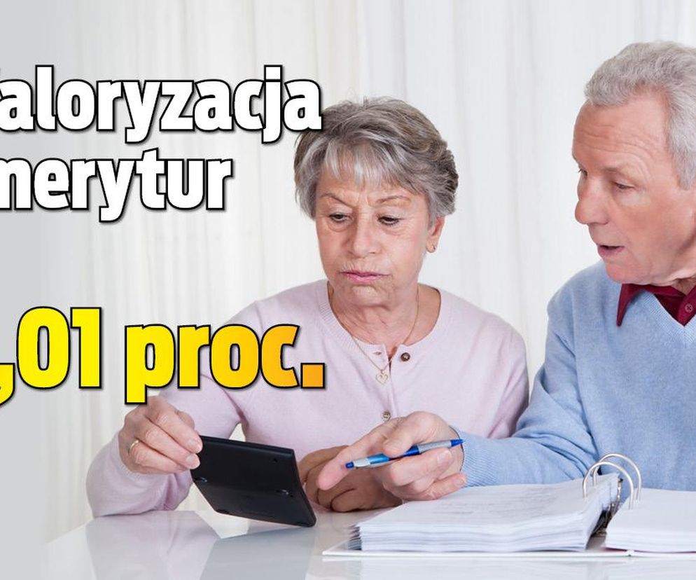 Waloryzacja 6,01 proc. 