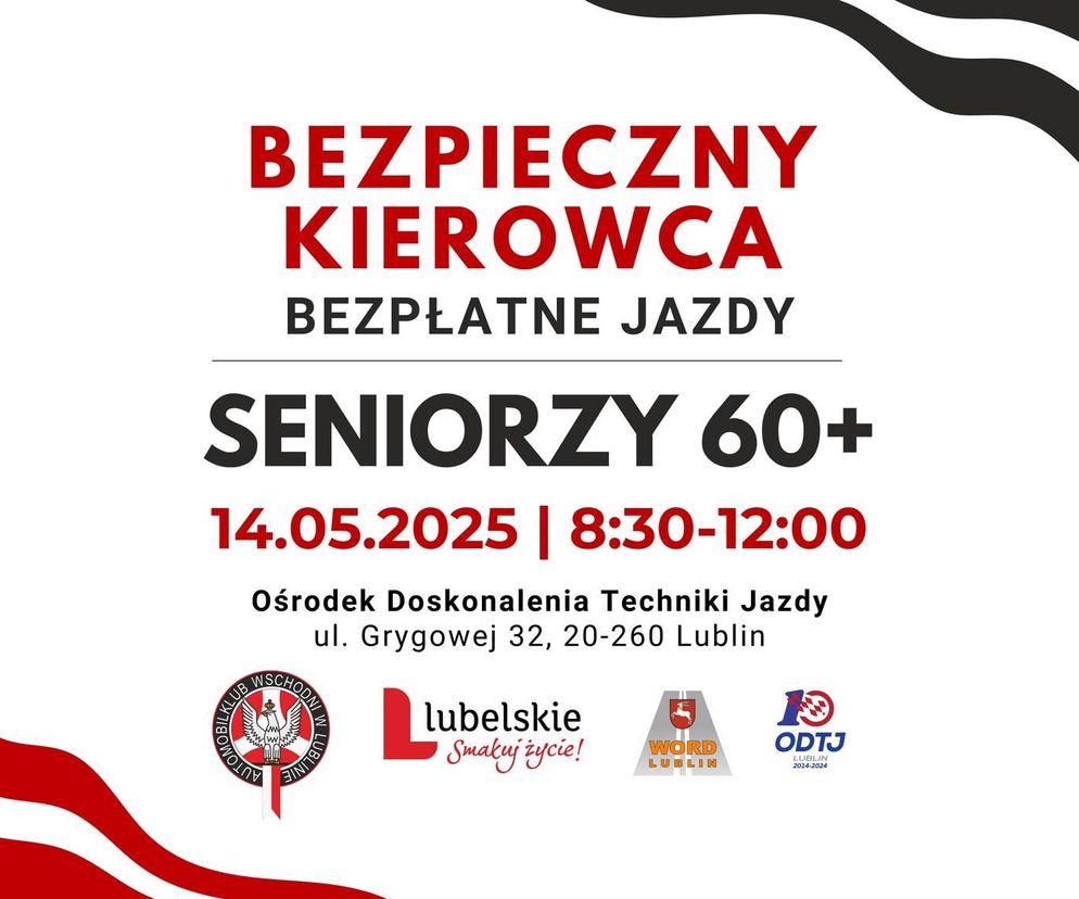 Plakat zapowiadający szkolenie w ODTJ