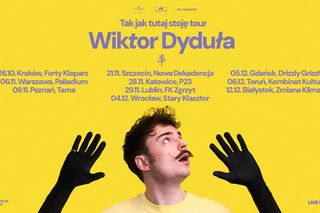 Wiktor Dyduła rusza w trasę „Tak jak tutaj stoję TOUR”. Gdzie zagra artysta?