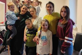 Policjant przygarnął 2 rodziny z Ukrainy