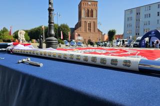 Nadanie sztandaru dla KPP w Świdwinie