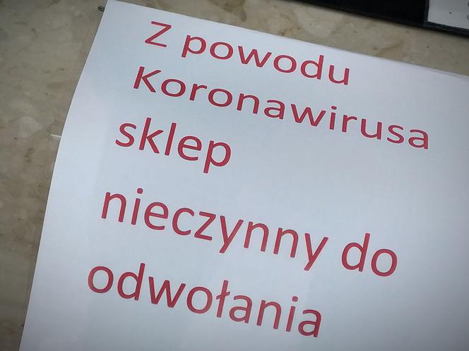 Sklep zamknięty