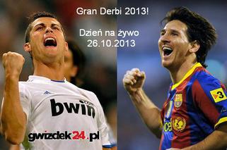Barcelona - Real online! Gran Derbi 2013!  Dzień na żywo z El Clasico! Messi przed szansą na rekord. 53 bramki Ronaldo w 2013 roku