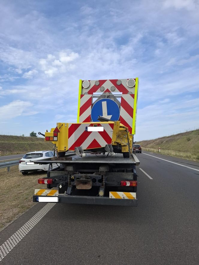 Karambol na S5 koło Kościana. Jedna kolizja za drugą