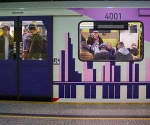 Chopinowski tramwaj i pociąg metra w Warszawie