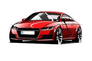 Nowe Audi TT na oficjalnych szkicach producenta