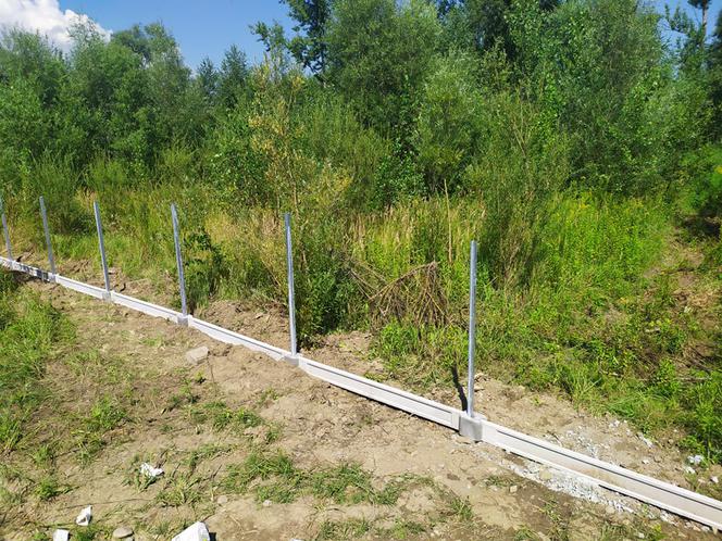 Trwa budowa wybiegu dla psów