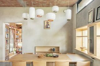 Życzeniem inwestorki był między innymi duży stół