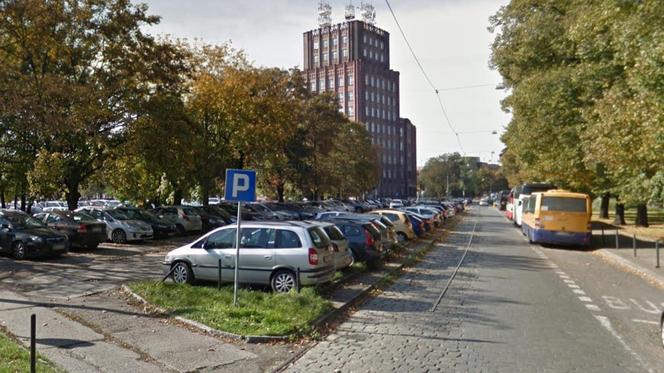Parking w rejonie al. Słowackiego, ul. Krasińskiego i pl. Społecznego 