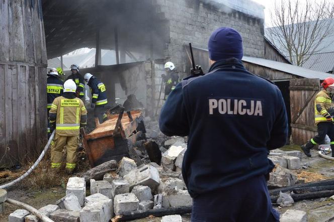 Łosiniec: Wybuch gazu i makabryczna śmierć 68-latki. Potężna eksplozja rozsadziła budynek
