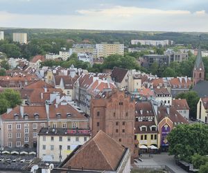 Olsztyn z lotu ptaka. Tak wygląda miasto z wieży ratuszowej