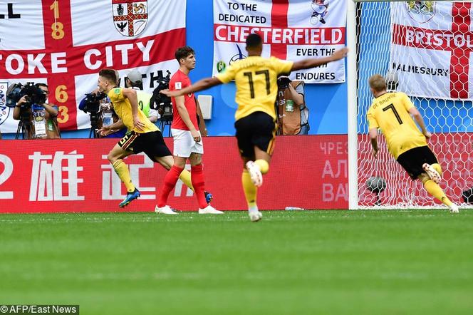 Mundial 2018. Belgia - Anglia. Belgowie wyrównali niezwykły rekord!