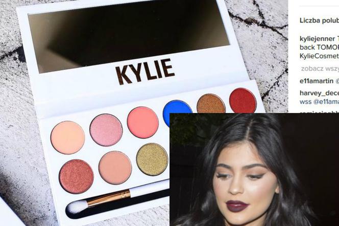 Kylie Jenner, kosmetyki do oczu