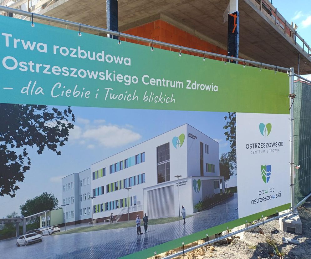 rozbudowa szpitala w Ostrzeszowie