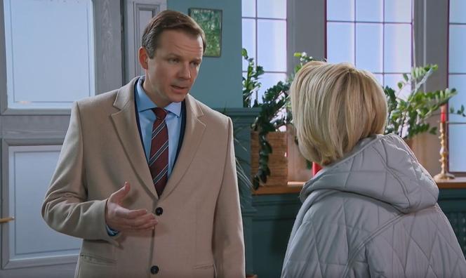 Barwy szczęścia odc. 2634. Bożena (Marieta Żukowska), Bruno (Lesław Żurek)