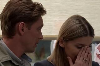 	Pierwsza miłość odcinek 3849. Kalina (Magdalena Wieczorek), Oskar (Filip Gurłacz)