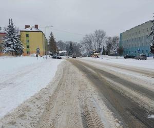 Starachowice zasypane śniegiem