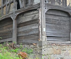 Torhaus - przysłupowy dom bramny z Działoszyna pod Bogatynią
